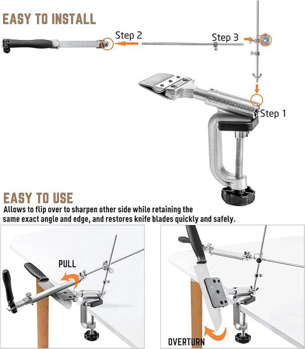 Ruixin Pro Upgraded RX-008 Professional Knife Sharpener - Ruixin Pro